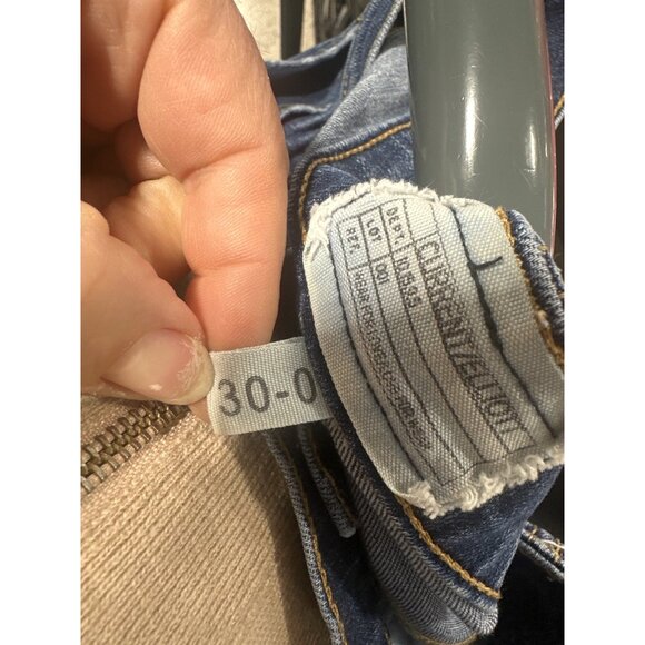 Current Elliott Townie Skinny Jeans Size 30 Blue Medium Wash Denim Cotton - Picture 7 of 7